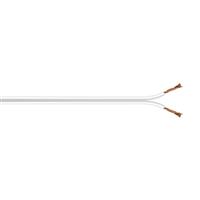 Pitacs Speaker Cable PVC 2 x 13 Strands 100m Drum in White
