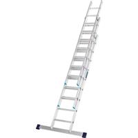 TB Davies TASKMASTER Extension Ladder 3 Section 2.5m - 5.5m Rubber