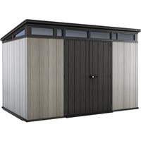 Keter ARTISAN Shed 11' x 7' in Grey Durable Resin