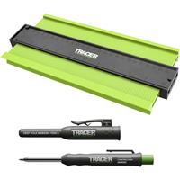 Tracer Pro Contour Gauge 250mm (10") Kit in Green