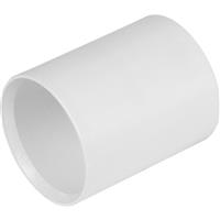 Aquaflow Solvent Weld Straight Coupling 50mm in White
