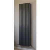 Ximax Oxford Duo Designer Radiator 1800 x 295mm 3003Btu in Anthracite Steel