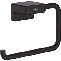 Hansgrohe AddStoris Roll Holder Matt in Black Metal