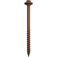 Sleeper Secure No.4729/PP SleeperSecure Sleeper Screws - Hex Head - Pack of 30 63mm (30 Pack) in Brown