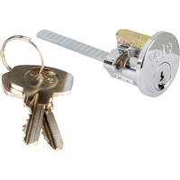 Yale Nightlatch Replacement Cylinder Chrome in Silver