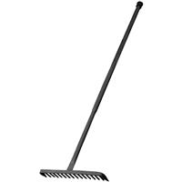 Roughneck Tarmac Rake 1700mm (67") in Black Steel
