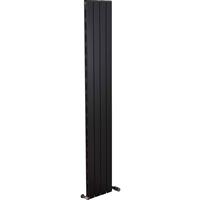 Ximax Oxford Slim Duo Vertical Designer Radiator 1800 x 295mm 2761Btu in Anthracite Steel