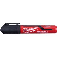 Milwaukee Inkzall Chisel Tip Marker (3 Pack) in black Plastic
