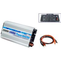 Streetwize Accessories Streetwize Power Inverter 1000W Aluminium