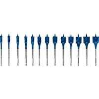 Bosch Expert Selfcut Speed Spade Wood Drill Bit Set (13 Piece)