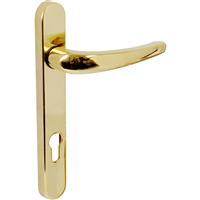 ERA PVCu Door Handles (Pair) in Gold