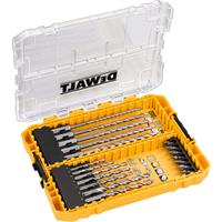 DeWalt SDS Plus Drill Driver Set (19 Piece) in Black/Chrome