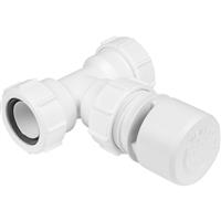 McAlpine VP4 Air Admittance Valve in White