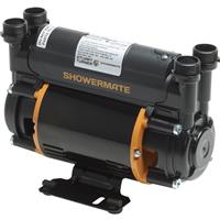 Stuart Turner Showermate Standard Twin Shower Pump 2.0 bar in Black Plastic