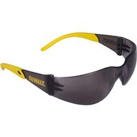 DeWalt Protector Safety Glasses Smoke in Black Rubber