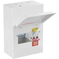 Axiom Metal Consumer Unit 6 Way