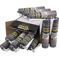 Sika Instant Nails Solvent Free Grab Adhesive 290ml (12 Pack) in White Plastic