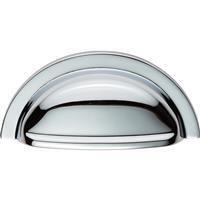 Carlisle Brass Oxford Cup Pull Polished in Chrome Zinc Alloy