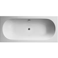Nuie Otley Double Ended Bath 1700mm x 750mm in White Acrylic