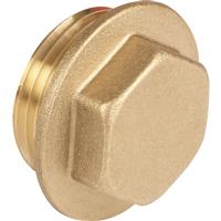 Made4Trade Brass Flanged Plug 3/4 in Gold