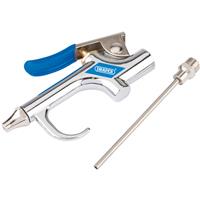 Draper 1/4" Air Blow Gun Long Reach in Blue Steel