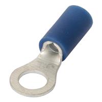 Ring Lug Connectors 2.5 x 5.3mm (100 Pack) in Blue