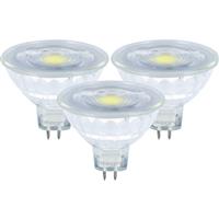 Integral LED 12V MR16 GU5.3 Glass Lamp 3.4W Cool White 345lm (3 Pack)