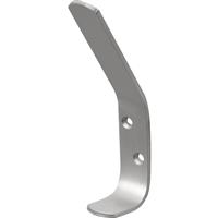 Eclipse Aluminium Hook Hat & Coat (5 Pack) in Silver