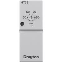 Drayton HTS3 Cylinder Thermostat in White