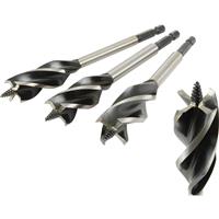 Toolpak Quad Cutter Wood Drill Bit Set (3 Piece)