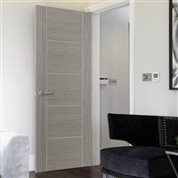 JB Kind Lava Laminate Internal Fire Door FD30 44 x 1981 x 610mm in Grey