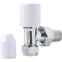 Made4Trade Angled Radiator Valve Plated 15mm in Chrome