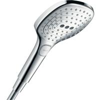 Hansgrohe Raindance Select E 120 3 Jet EcoSmart Shower Handset in Chrome ABS