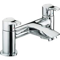 Bristan Capri Taps Bath Filler in Chrome Brass