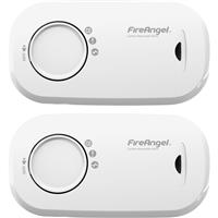 FireAngel 10 Year Carbon Monoxide Alarm - Replaceable Batteries FA3313 Twin Pack (2 Pack)