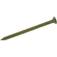 FandF Single Thread Deck & Outdoor Pozi Screw 4.5 x 75mm (200 Pack) in Green