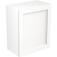 Kitchen Kit Flatpack Shaker Kitchen Cabinet Wall Unit Ultra Matt 600mm in White MFC