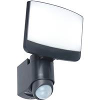 Lutec Sunshine IP54 LED Wall Light 15w 1200lm in Dark Grey Synthetic