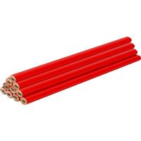 Minotaur Carpenter Pencils (10 Pack) in Red Wood