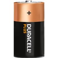 Duracell +100% Plus Power Batteries D (2 Pack)