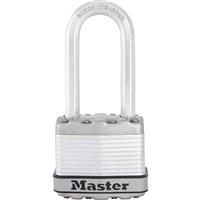 Master Lock EXCELL Laminated Steel Padlock 45 x 8 x 51mm Extra LS in Silver