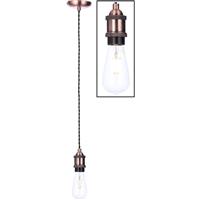 Inlight Vintage Antique Pendant Cable Set Black Cable in Copper