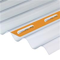 Corrapol Corrugated PVC Sheet 950 x 2500mm in Clear