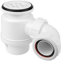 McAlpine STW2-R Shower Trap 50mm Seal 70mm Flange in White