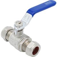 Flume Lever Ball Valve 15mm in Blue