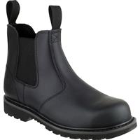 Amblers Safety FS5 Pull on Safety Dealer Boots in Black