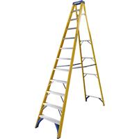 Werner Fibreglass Swingback Step Ladder 12 Tread SWH 4.26m