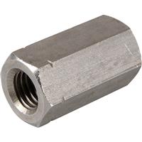 Apex Stainless Steel Connector Nut M8 (10 Pack) in Silver