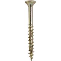 ForgeFast Multi Purpose Self Drilling Wood Screw 5.0 x 50mm (200 Pack) in Gold Steel