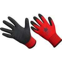 MCR Safety MCR WL1048HP1 Water Repellant Thermal Nitrile Gloves (6 Pack) in Red